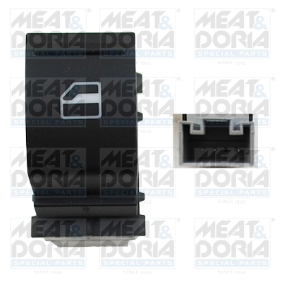 Switch, window regulator